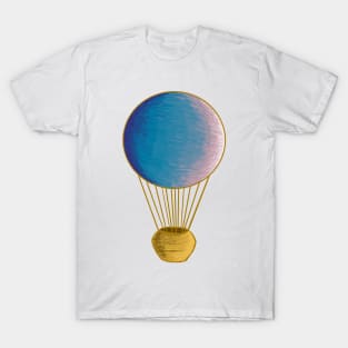 Hot Air Balloon, or Lee Scoresby:Aeronaut T-Shirt